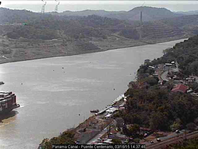 Canal de Panamá Puente Centenario webcam